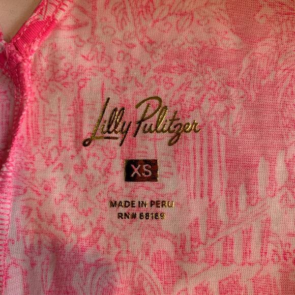 Lilly Pulitzer Dress Women XS Extra Small Kristen Swing Tropical Sleeveless Mini - Picture 9 of 11